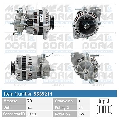 Meat & Doria Generator [Hersteller-Nr. 5535211] für Suzuki von MEAT & DORIA