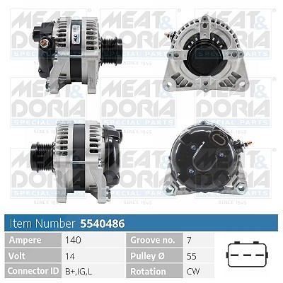 Meat & Doria Generator [Hersteller-Nr. 5540486] für Suzuki von MEAT & DORIA