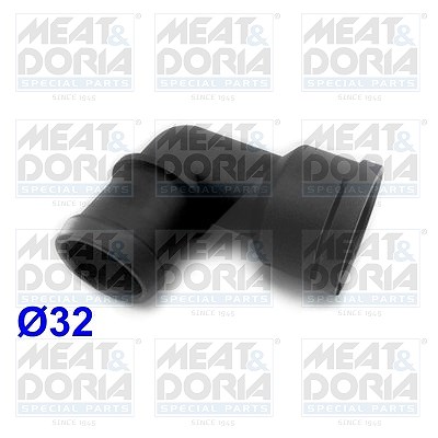 Meat & Doria Kühlmittelflansch [Hersteller-Nr. 93128] für Seat, VW von MEAT & DORIA