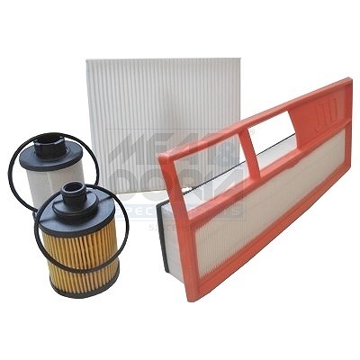 Meat & Doria Filter-Satz [Hersteller-Nr. FKFIA010] für Alfa Romeo, Citroën, Fiat, Ford, Jaguar, Opel, Saab, Suzuki von MEAT & DORIA