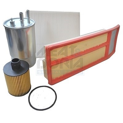 Meat & Doria Filter-Satz [Hersteller-Nr. FKFIA011] für Alfa Romeo, Chevrolet, Chrysler, Citroën, Fiat, Ford, Opel, Suzuki von MEAT & DORIA