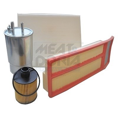 Meat & Doria Filter-Satz [Hersteller-Nr. FKFIA014] für Alfa Romeo, Chevrolet, Chrysler, Citroën, Fiat, Ford, Opel, Suzuki von MEAT & DORIA