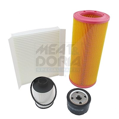 Meat & Doria Filter-Satz [Hersteller-Nr. FKFIA019] für Alfa Romeo, Citroën, Fiat, Ford, Jaguar, Lancia, Opel, Renault, Saab, Suzuki von MEAT & DORIA