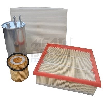 Meat & Doria Filter-Satz [Hersteller-Nr. FKFIA029] für Alfa Romeo, Citroën, Fiat, Ford, Mazda, Opel, Suzuki von MEAT & DORIA