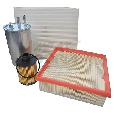 Meat & Doria Filter-Satz [Hersteller-Nr. FKFIA030] für Alfa Romeo, Chevrolet, Chrysler, Citroën, Fiat, Ford, Opel, Suzuki von MEAT & DORIA