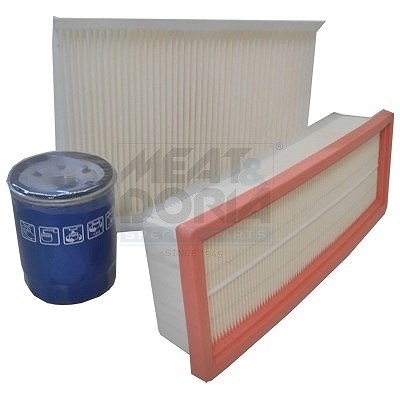 Meat & Doria Filter-Satz [Hersteller-Nr. FKFIA036] für Alfa Romeo, Citroën, Fiat, Ford, Honda, Lancia, Mazda, Mitsubishi, Nissan, Opel, Proton, Volvo von MEAT & DORIA