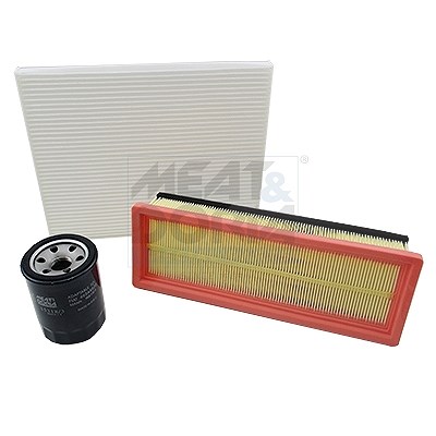 Meat & Doria Filter-Satz [Hersteller-Nr. FKFIA046] für Alfa Romeo, Citroën, Fiat, Ford, Honda, Mazda, Mitsubishi, Nissan, Opel, Proton, Volvo von MEAT & DORIA