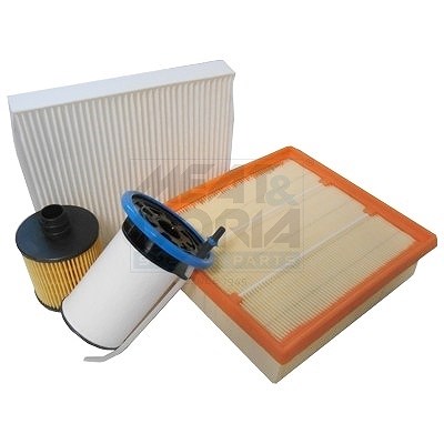 Meat & Doria Filter-Satz [Hersteller-Nr. FKFIA154] für Alfa Romeo, Fiat, Jeep, Opel, Suzuki, Vauxhall von MEAT & DORIA