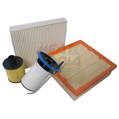 Meat & Doria Filter-Satz [Hersteller-Nr. FKFIA155] für Alfa Romeo, Chevrolet, Chrysler, Citroën, Fiat, Ford, Jeep, Opel, Suzuki, Vauxhall von MEAT & DORIA