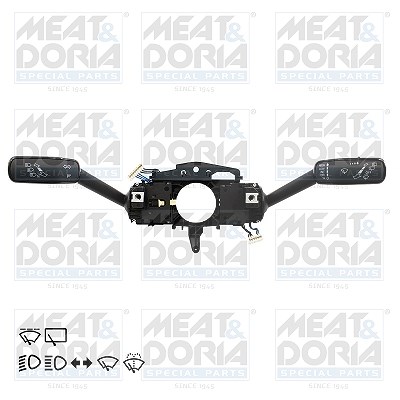 Meat & Doria Lenkstockschalter [Hersteller-Nr. 231667] für Seat, Skoda, VW von MEAT & DORIA
