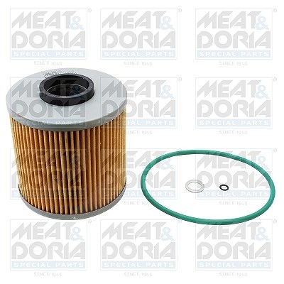 Meat & Doria Ölfilter [Hersteller-Nr. 14047] für Bertone, BMW von MEAT & DORIA