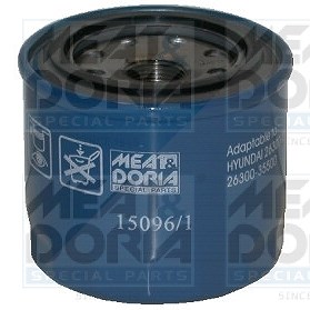 Meat & Doria Ölfilter [Hersteller-Nr. 15096/1] für Asia Motors, Ford, Hyundai, Isuzu, Kia, Lotus, Mazda, Mitsubishi, Opel, Proton, Smart, Subaru, Suzu von MEAT & DORIA