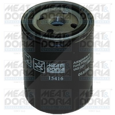 Meat & Doria Ölfilter [Hersteller-Nr. 15416] für Audi, Ford, Seat, Skoda, Volvo, VW von MEAT & DORIA