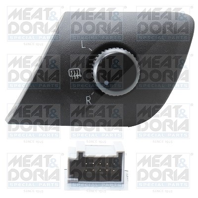 Meat & Doria Schalter, Spiegelverstellung [Hersteller-Nr. 206154] für Skoda von MEAT & DORIA