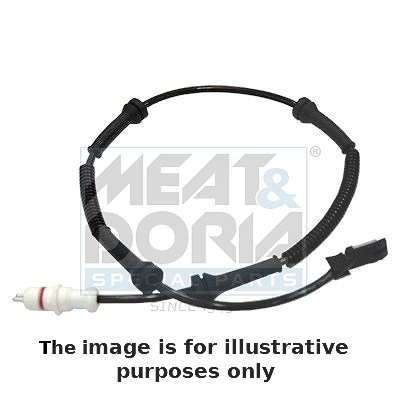 Meat & Doria Sensor, Raddrehzahl [Hersteller-Nr. 90327E] für Nissan, Opel, Renault, Vauxhall von MEAT & DORIA
