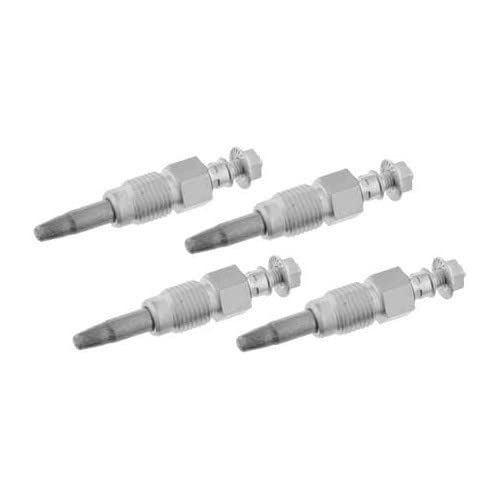 MECATECHNIC 4er Pack Glühkerzen für Transporter T3 - Standardqualität, 12 x 125 mm, 7 Sekunden, Silber, 4 Count von Mecatechnic