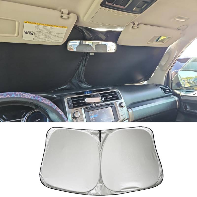 MEDZUK Sonnenschutz Kompatibel mit BMW 2er Gran Tourer F46 2015-2020 2021 Auto Sonnenschutz Frontscheibe Windschutzscheibe Abdeckung, Frontscheibenabdeckung Faltbar Sonnenblende Zubehör Anti UV von MEDZUK