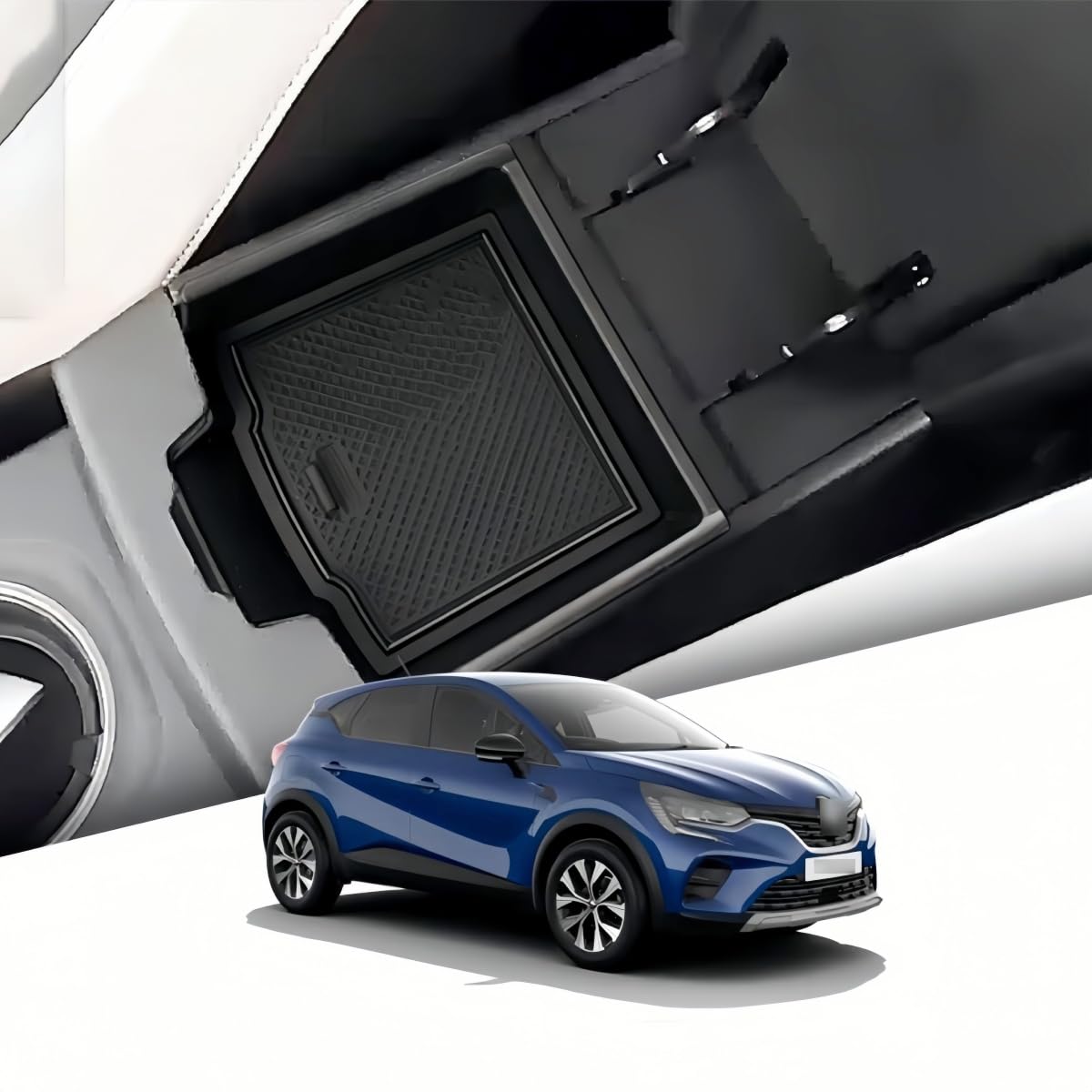 MEDZUK Kompatibel mit Renault Symbioz 2024-2025 2026 Mittelkonsole Armlehnen Aufbewahrungsbox, Handschuhfach Organizer Tray Zubehör mit Rutschfester Matte MEDZUK Kompatibel mit Renault Symbioz 2024-2025 2026 Mittelkonsole Armlehnen Aufbewahrungsbox, Handschuhfach Organizer Tray Zubehör mit Rutschfester Matte von MEDZUK