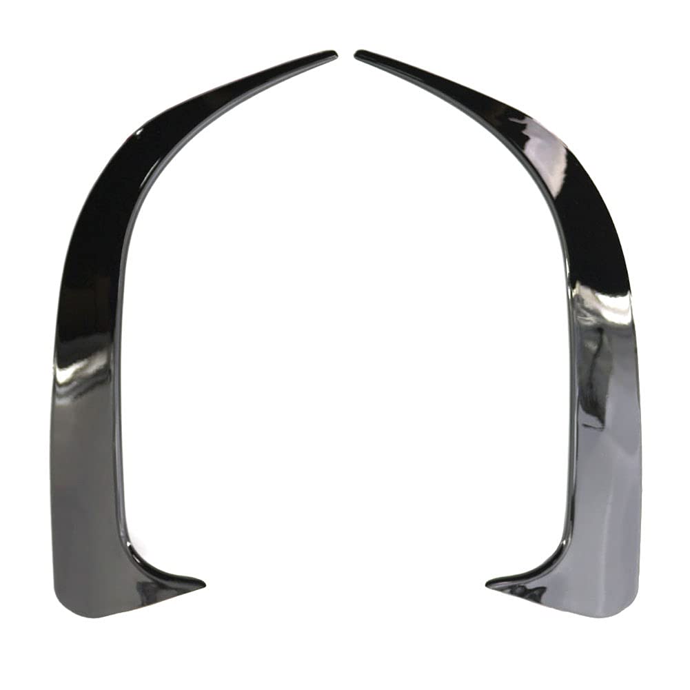 MEEYI Heckstoßstange Spoiler Lüftungsschlitze Abdeckung Trim ABS Für Mercedes Benz CLA Klasse W117 C117 CLA200 220 250 260 45 AMG 2013-2019,Schwarz MEEYI Heckstoßstange Spoiler Lüftungsschlitze Abdeckung Trim ABS Für Mercedes Benz CLA Klasse W117 C117 CLA200 220 250 260 45 AMG 2013-2019,Schwarz von MEEYI
