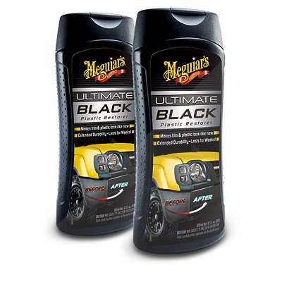Meguiars 2x 355 ml Ultimate Black Kunststoffpflege von MEGUIARS