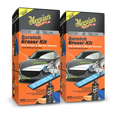 Meguiars 2x Quik Scratch Eraser Kit Kratzerentfernung Meguiars 2x Quik Scratch Eraser Kit Kratzerentfernung von MEGUIARS