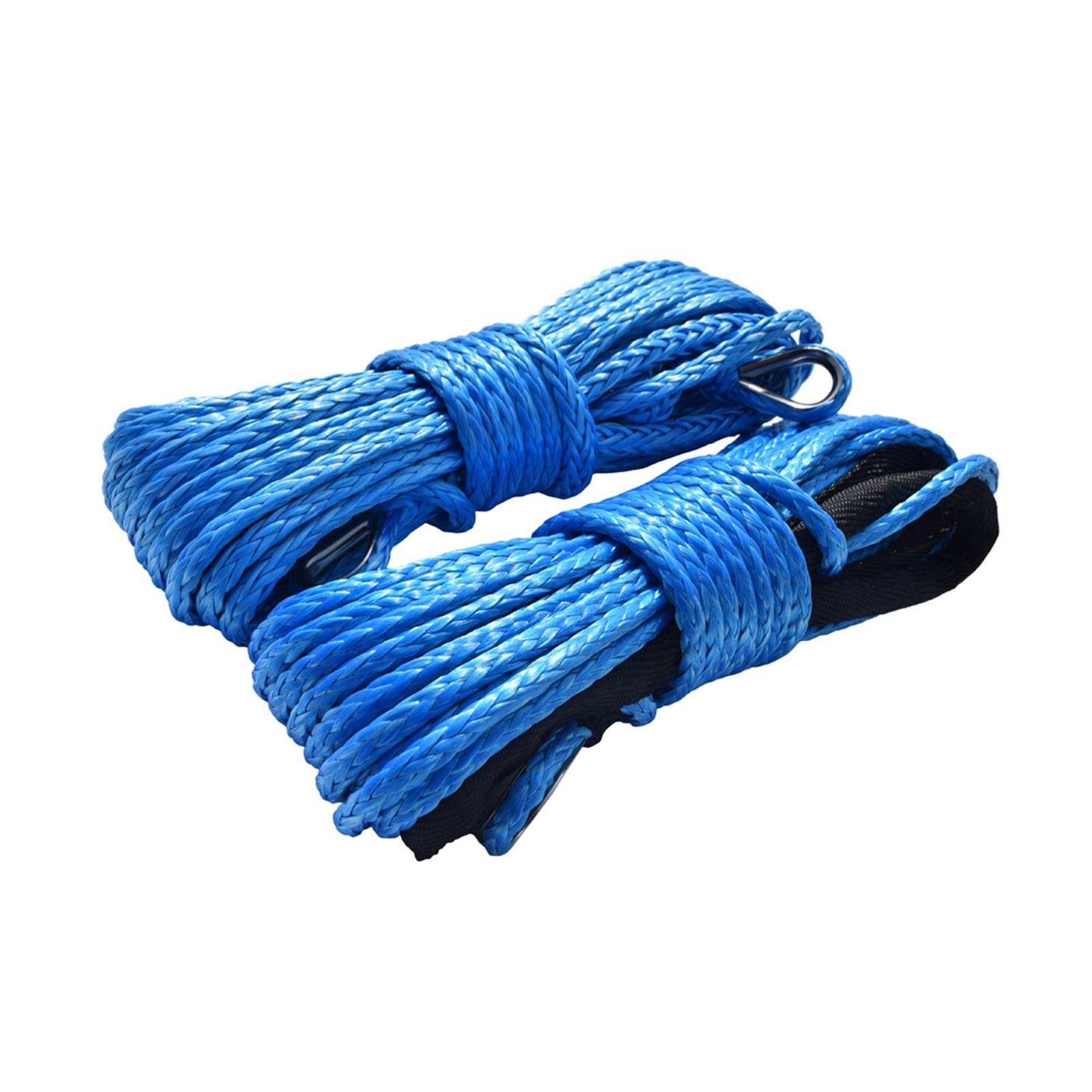 1/4 "* 50ft Blue ATV Winch Line & 1/4" * 50ft Blue Winch Seilverlängerung, Synthetisches Winde-Seilkabel for Accemies 1/4 "* 50ft Blue ATV Winch Line & 1/4" * 50ft Blue Winch Seilverlängerung, Synthetisches Winde-Seilkabel for Accemies von MEIVIYA