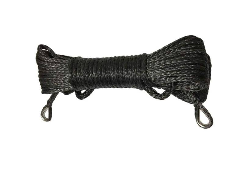 1/4 "* 50ft grün Synthetisches Windekabel & 1/4" * 50ft Winch Seilverlängerung, Synthetisches Windenseil for LKW ATV UTV SUV von MEIVIYA