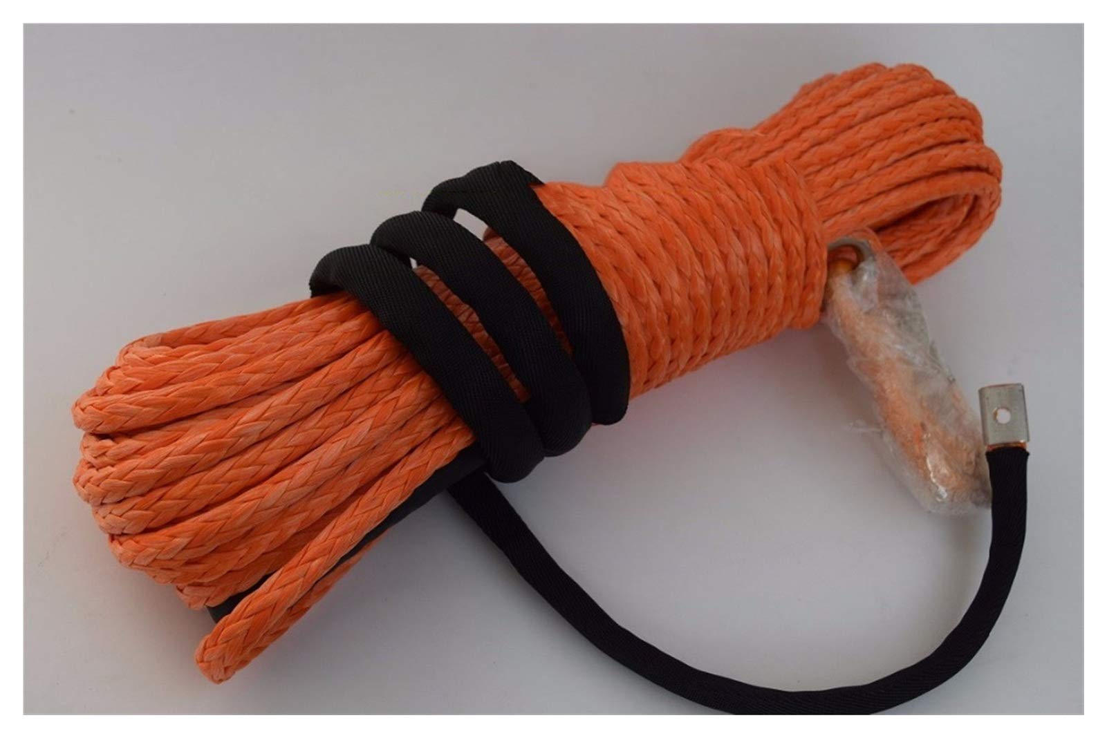 10mm * 30m Orange Synthetische Winde Seil, ATV UTV Winch Zubehör, Off Road Seil, Bootswinde Seil 10mm * 30m Orange Synthetische Winde Seil, ATV UTV Winch Zubehör, Off Road Seil, Bootswinde Seil von MEIVIYA