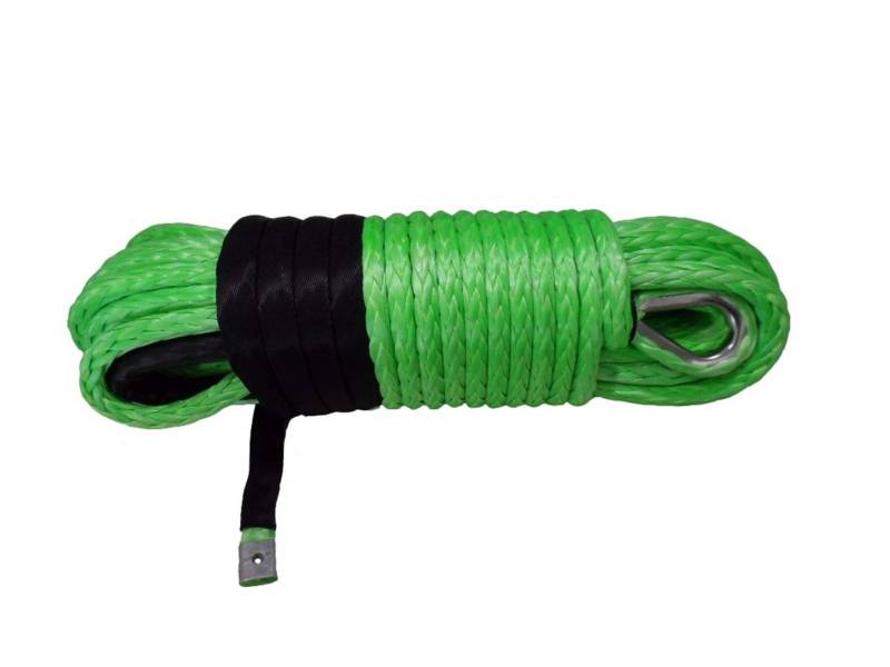 11mm * 30m grünes Windenseil, Synthetisches Windenkabel, Spectra Winch Seil, Off Road Seil von MEIVIYA