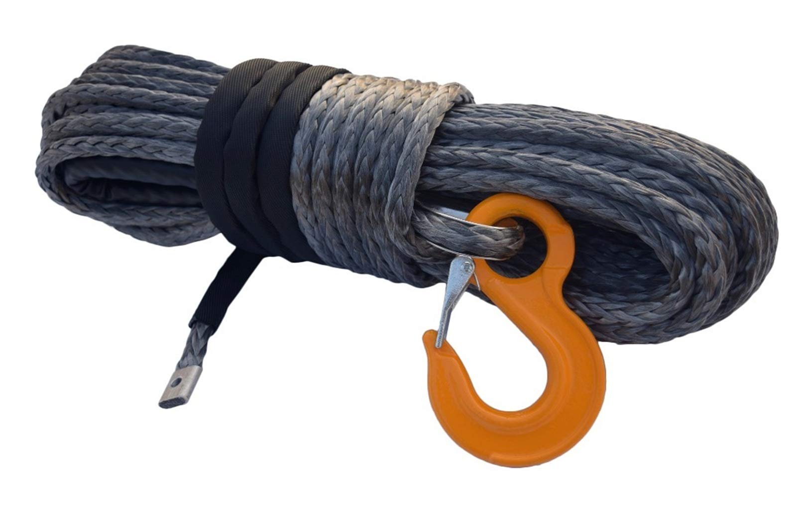 12mm * 30m graues Synthetisches Winchseil, Bootswindekabel for elektrische Winden, Offroad-Seil 12mm * 30m graues Synthetisches Winchseil, Bootswindekabel for elektrische Winden, Offroad-Seil von MEIVIYA