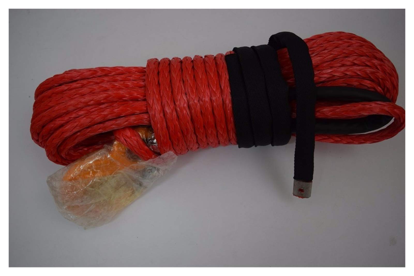 12mm * 30m rotes Windeseil, Synthetisches Windekabel, Uhmwpe-Seil, Off-Straßenseil, Plasmaseil 12mm * 30m rotes Windeseil, Synthetisches Windekabel, Uhmwpe-Seil, Off-Straßenseil, Plasmaseil von MEIVIYA