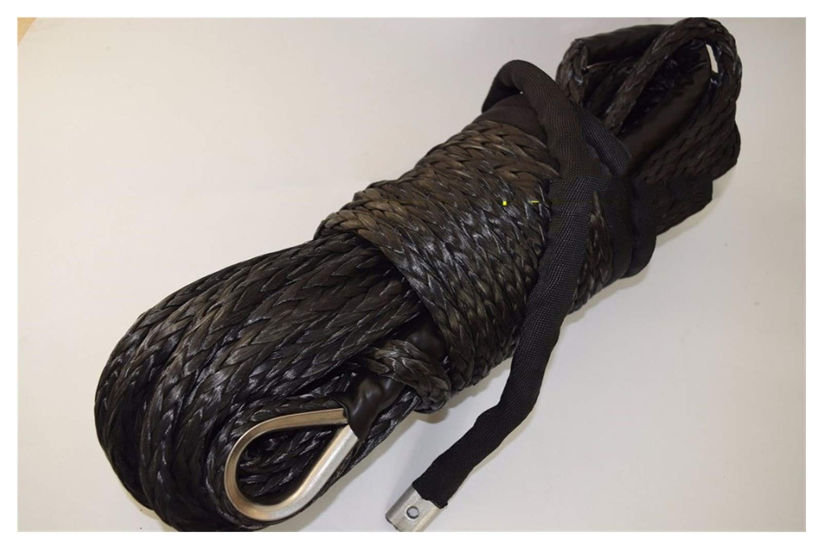 12mm * 30m schwarzes Synthetisches Seil, Synthetisches Windenseil, Ersatz Synthetisches Seil for Winde 12mm * 30m schwarzes Synthetisches Seil, Synthetisches Windenseil, Ersatz Synthetisches Seil for Winde von MEIVIYA
