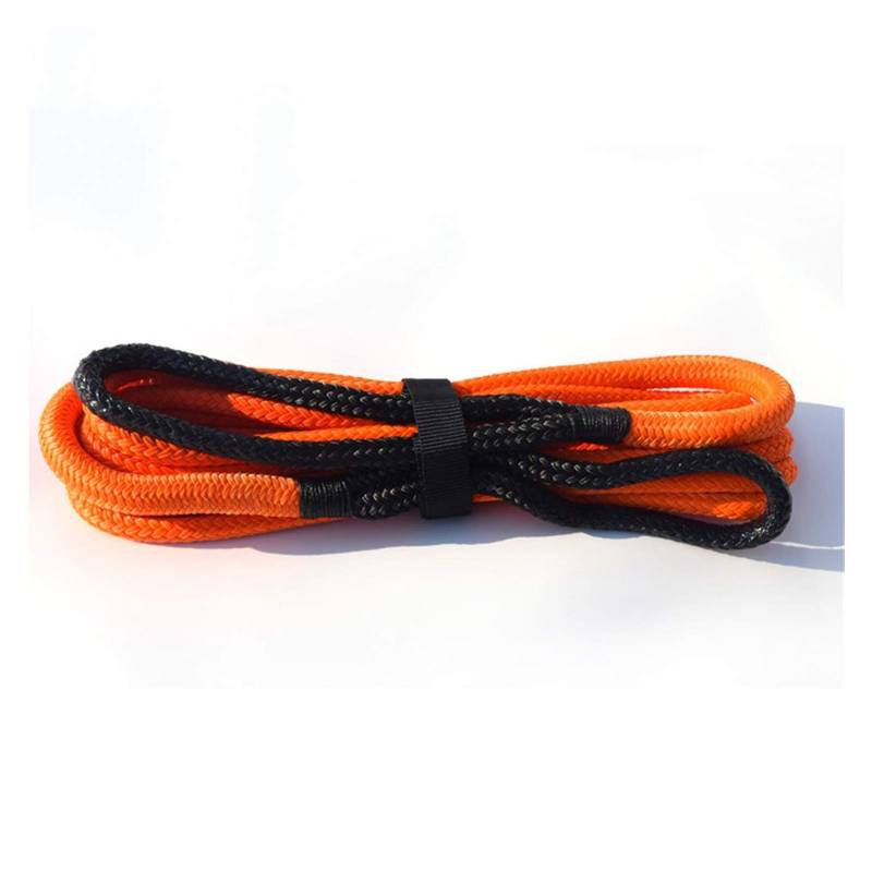 12mm * 6m kinetisches Erholungsseil, Energieerzeugungsseil, doppelt geflochtenes Nylonseil for 4x4 von der Straße(Orange) von MEIVIYA