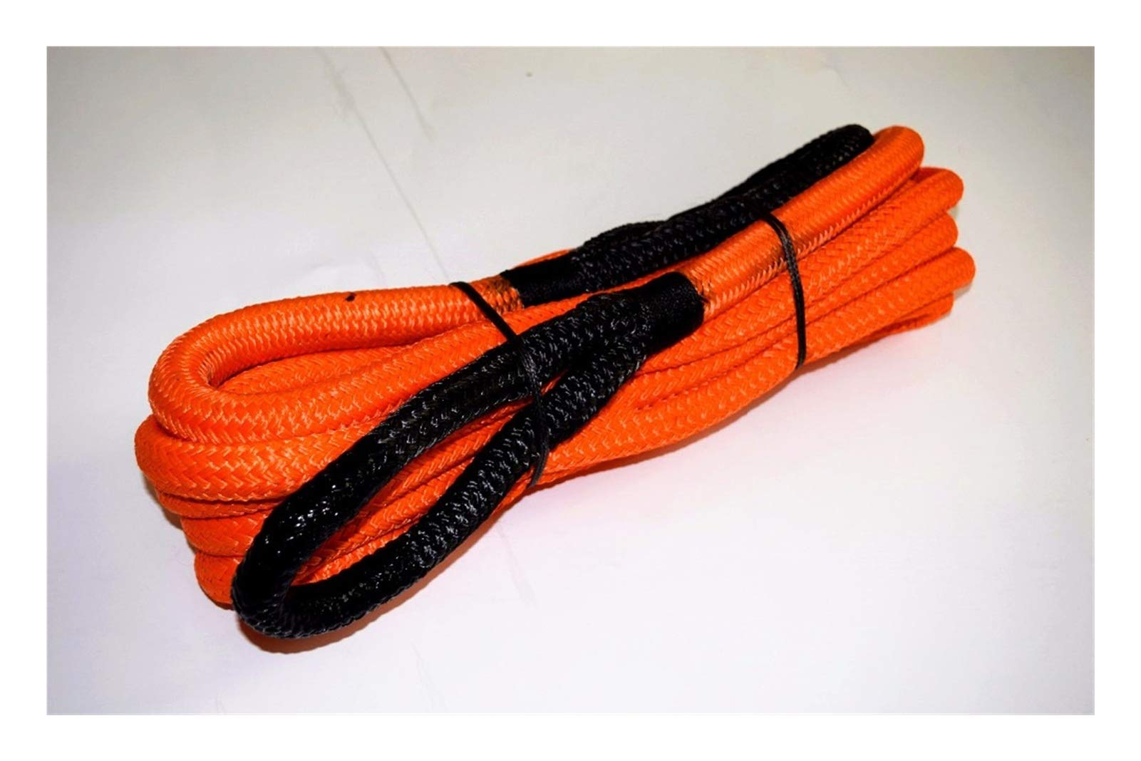 19mm * 9m 3/4 Zoll * 30 Fuß kinetisches Erholungsseil, Abschleppseil, doppelt geflochtenes Nylon-Rückgewinnungsseil, Synthetisches Windekabel(Orange) von MEIVIYA
