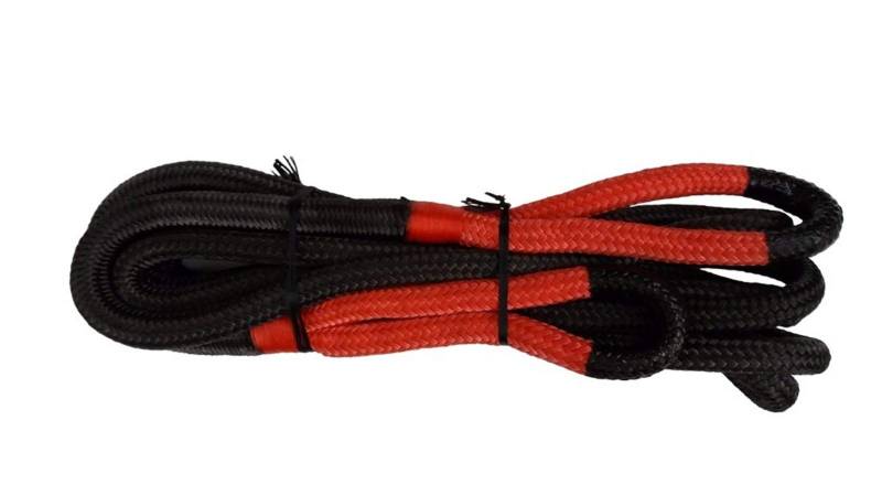 19mm * 9m 3/4 Zoll * 30 Fuß kinetisches Erholungsseil, Abschleppseil, doppelt geflochtenes Nylon-Rückgewinnungsseil, Synthetisches Windekabel(Rood) von MEIVIYA