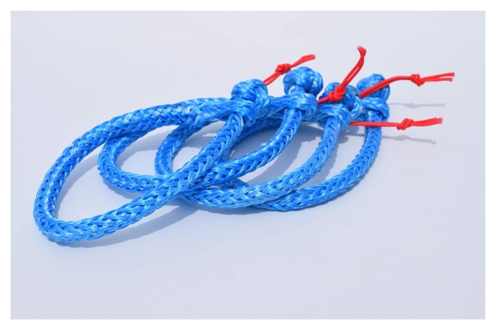 4mm * 90mm Winch Weiche Fesseln, Seilfesseln for Wiederherstellung Abschleppen Uhmwpe-Schäkel for ATV UTV SUV(Blue) von MEIVIYA