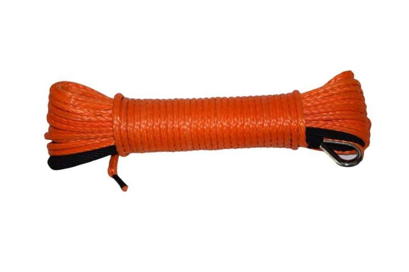 5mm * 15m Orange Synthetische Winde Seil, ATV Winch Line.Off Road Seil, Kevlar Winchkabel, ATV Winch Zubehör von MEIVIYA
