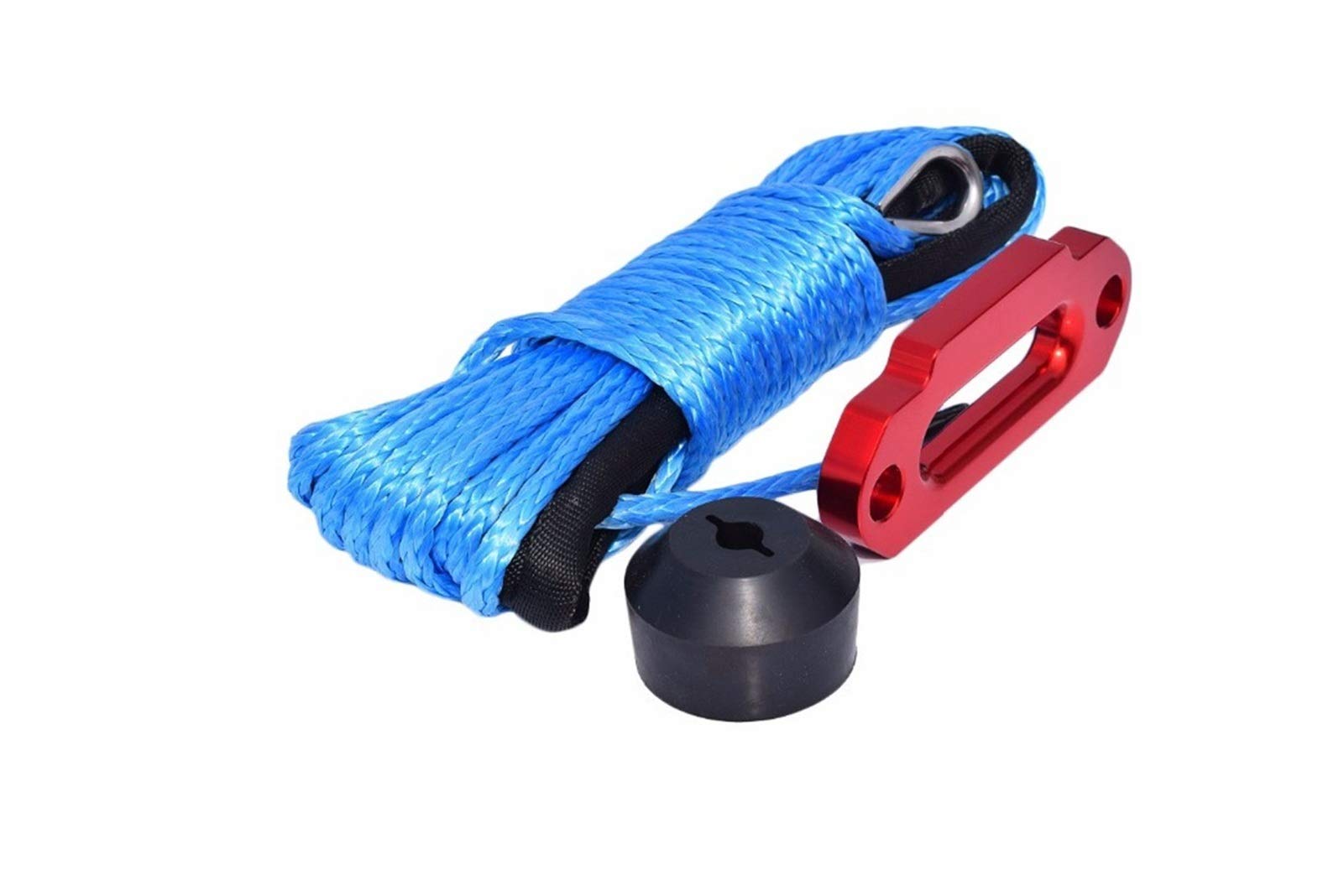 6mm * 15m Blaues Winchkabel mit Hawse Fairlead mit Windeabdeckung for ATV UTV, ATV Winch Line, Kevlar Seil, Bootswindekabel 6mm * 15m Blaues Winchkabel mit Hawse Fairlead mit Windeabdeckung for ATV UTV, ATV Winch Line, Kevlar Seil, Bootswindekabel von MEIVIYA