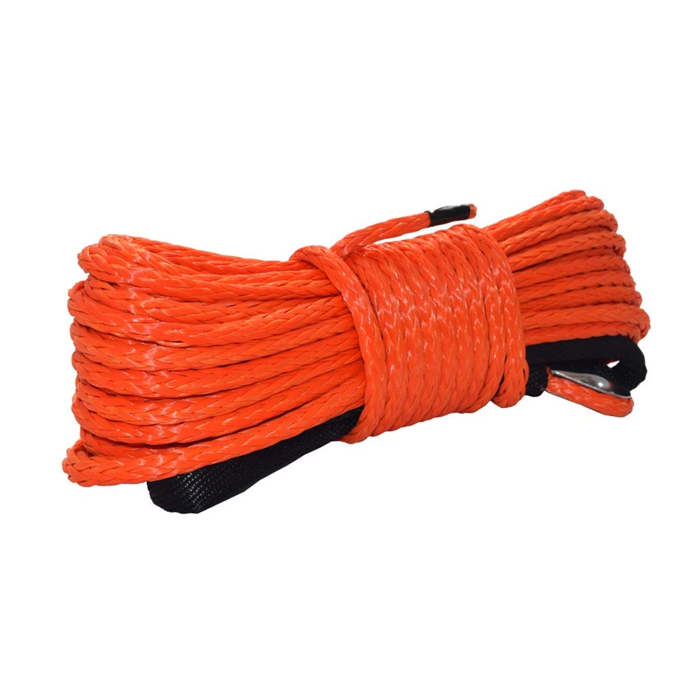 6mm * 15m Orange Synthetische Winde Seil, ATV Winch Line 6mm, ATV Winch Zubehör, Off Road Seil 6500 lbs 6mm * 15m Orange Synthetische Winde Seil, ATV Winch Line 6mm, ATV Winch Zubehör, Off Road Seil 6500 lbs von MEIVIYA