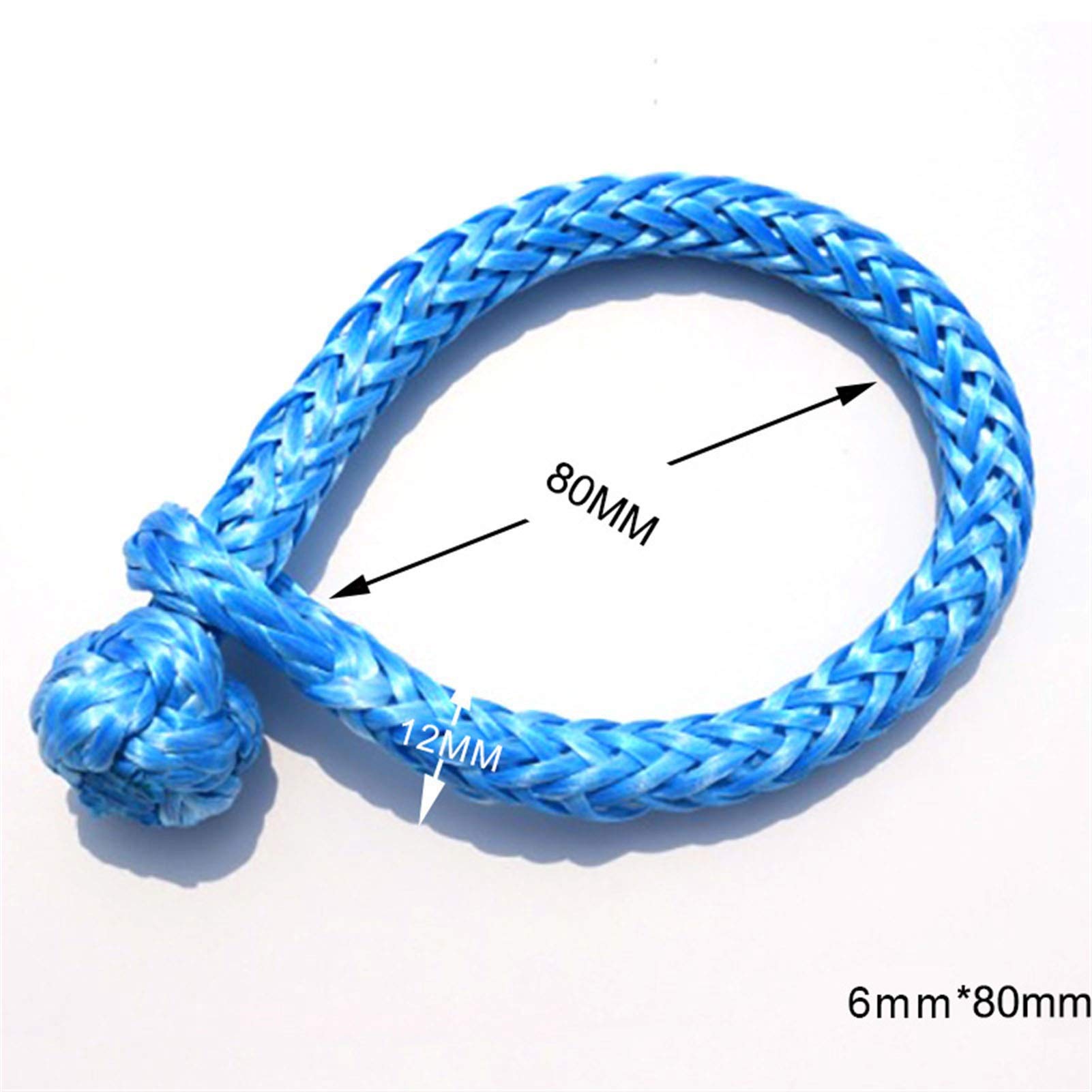 ATV Weiche Fesseln, Seilfesseln for Offroad-Teile, Uhmwpe-Schäkel for Yacht(13) von MEIVIYA