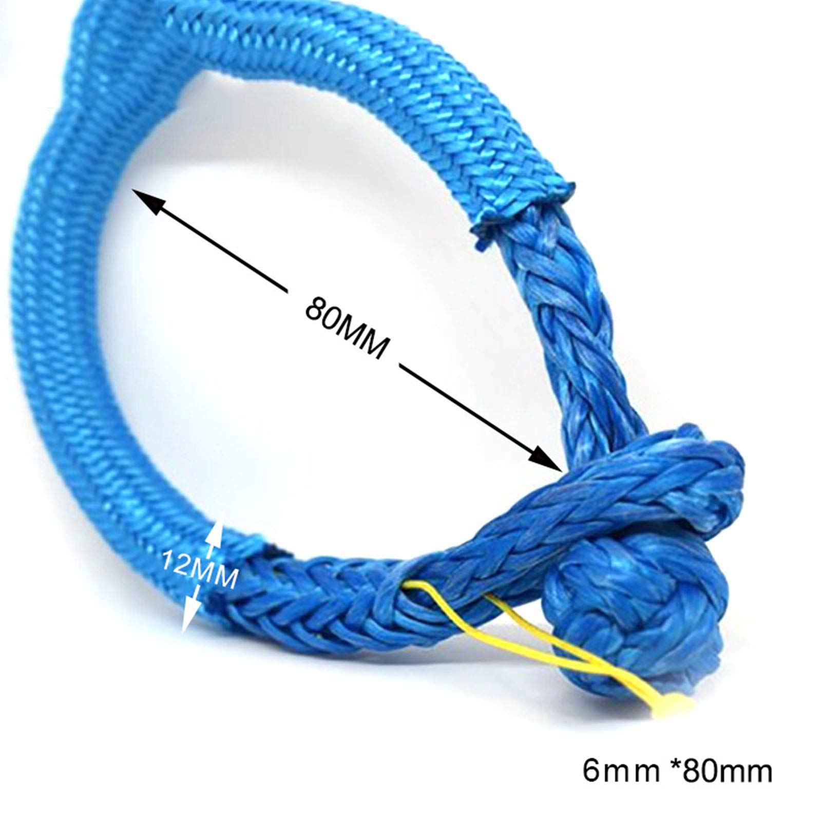 ATV Weiche Fesseln, Seilfesseln for Offroad-Teile, Uhmwpe-Schäkel for Yacht(6) von MEIVIYA