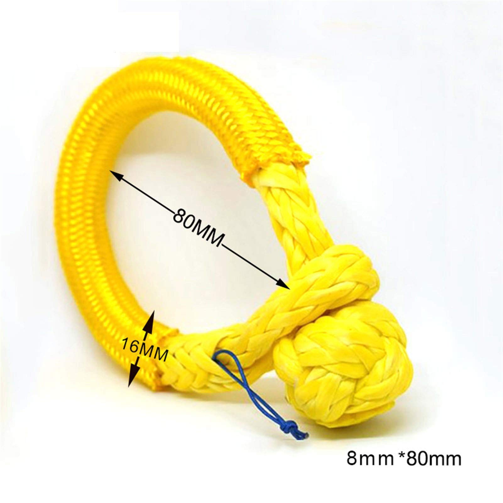 ATV Weiche Fesseln, Seilfesseln for Offroad-Teile, Uhmwpe-Schäkel for Yacht(7) von MEIVIYA
