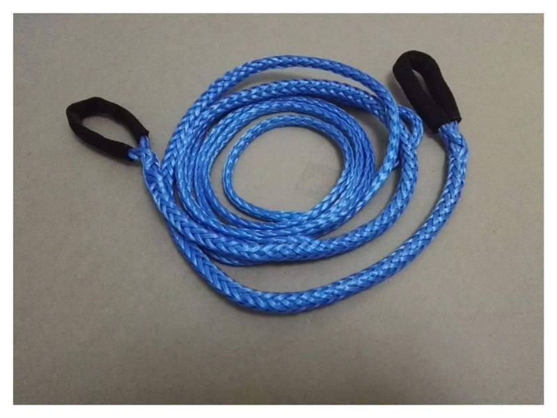 Blau 1/4 "* 10ft Winch Seilverlängerung, Synthetisches Windenkabel, ATV-Pflugseil, AFF Road Seil von MEIVIYA