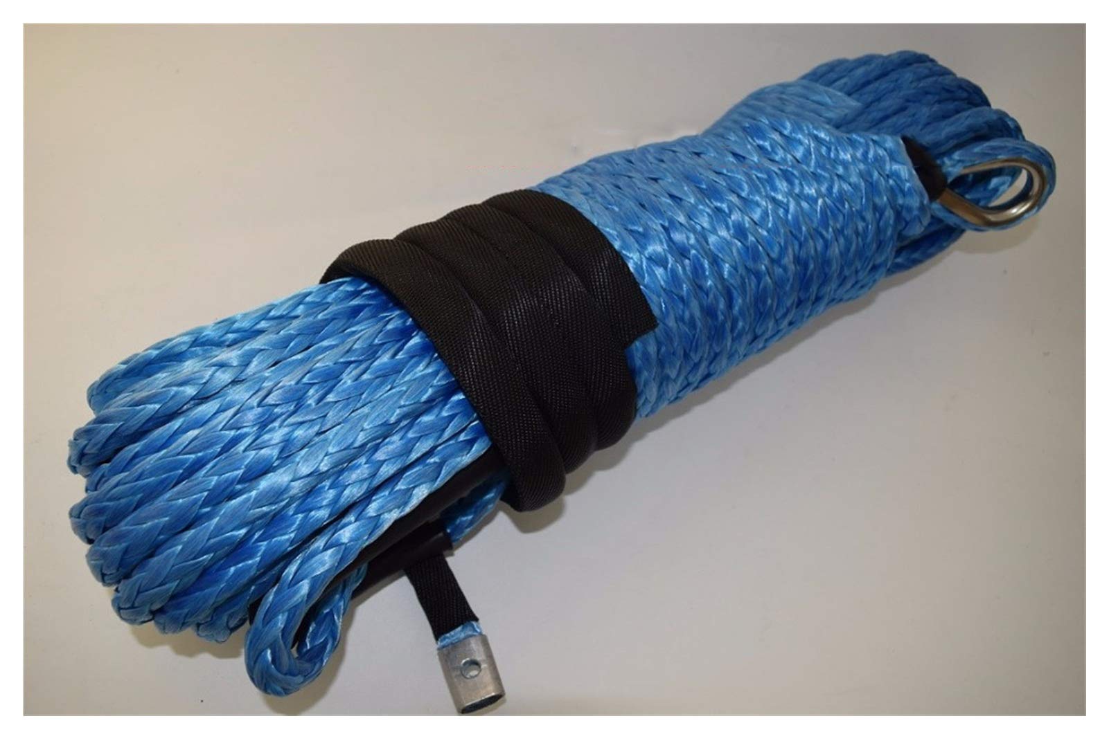 Blau 11mm * 30m Winde Seil, 7/16 "Ersatz synthetischer Windenkabel, Bootswindeseil, Off-Road Seil Blau 11mm * 30m Winde Seil, 7/16 "Ersatz synthetischer Windenkabel, Bootswindeseil, Off-Road Seil von MEIVIYA