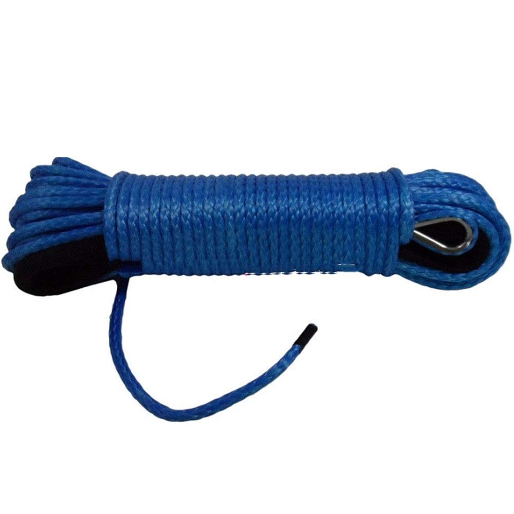 Blau 6mm * 30m Synthetisches Seil 4500 lbs Aluminium Off Road Seil, Bootswinde Seil, Ersatzwinklappe hinzufügen Blau 6mm * 30m Synthetisches Seil 4500 lbs Aluminium Off Road Seil, Bootswinde Seil, Ersatzwinklappe hinzufügen von MEIVIYA