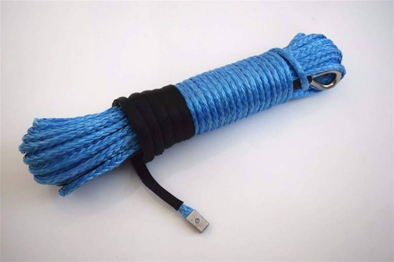 Blau 8mm * 30m 4x4 SUV Off-Road Auto Synthetisches Windekabel, Bootswindeseil, Plasmaseil von MEIVIYA