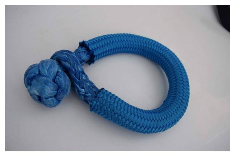 Blaue 14mm * 150mm große Größe ATV-Winch-Schäkel for Offroad-Teile, große Uhmwpe-Fessel, weiche Fesseln von MEIVIYA