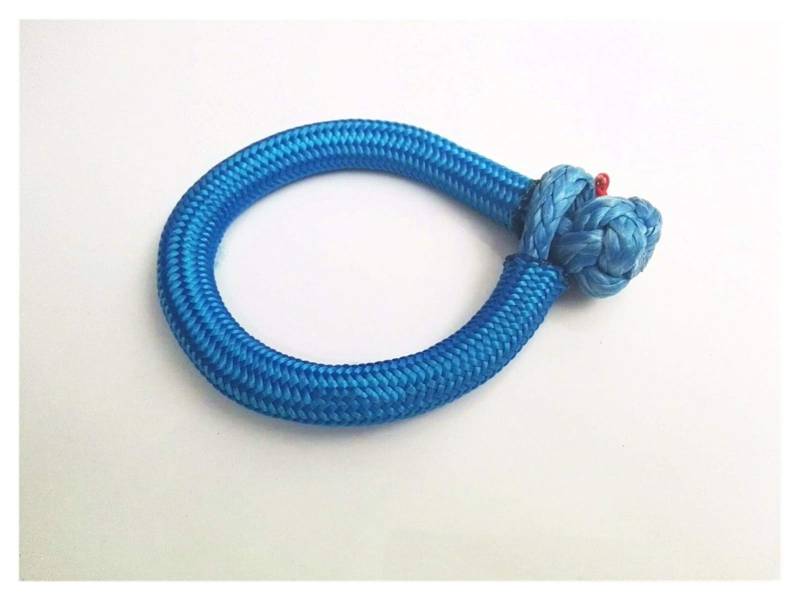 Blaues 10mm * 80mm weiche Schäkel, ATV Winch-Fessel for Teile, Uhmwpe-Schäkel, ATV-Winchseil von MEIVIYA