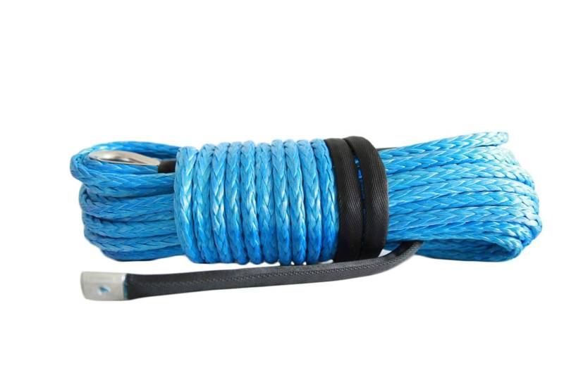 Blaues 12mm * 30m Synthetisches Windenseil, Seil for elektrische Winden, Bootswinde-Seilverlängerung von MEIVIYA