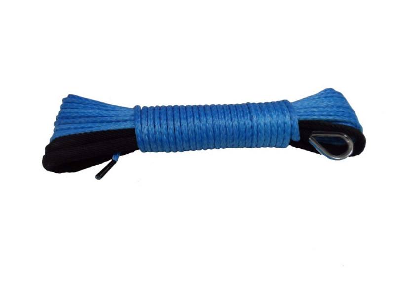 Blaues 5mm * 15m ATV Synthetisches Windenseil, ATV-Windenrelais, Bootswindekabel, Plasmaseil von MEIVIYA